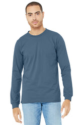 BELLA+CANVAS® Unisex Jersey Long Sleeve Tee - Steel Blue - 2XL